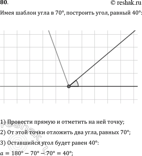 Изображение Упр.80 ГДЗ Мерзляк Полонский 7 класс